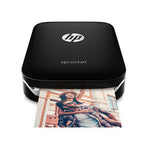 HP SPROCKET PORTABLE PHOTO PRINTER, PRINT SOCIAL MEDIA PHOTOS ON 2X3 STICKY-BACKED PAPER - BLACK
