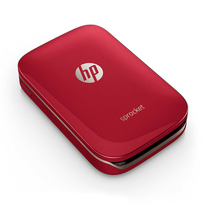 HP SPROCKET PORTABLE PHOTO PRINTER, PRINT SOCIAL MEDIA PHOTOS ON 2X3 STICKY-BACKED PAPER - BLACK