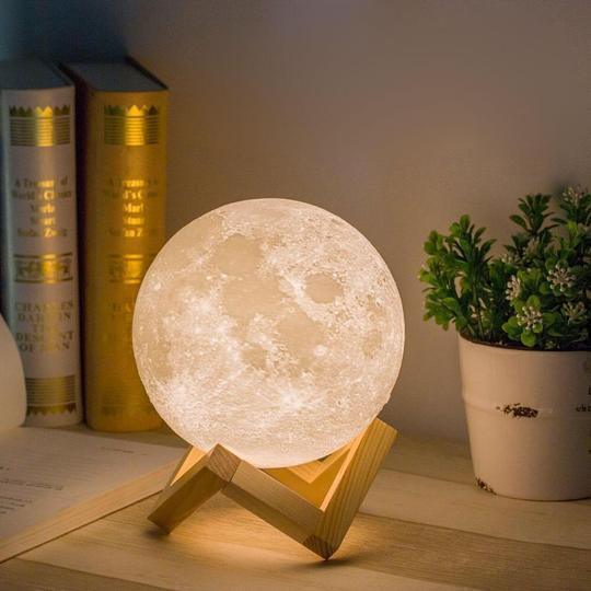 3D Paint Moon Light Lamp--Order 2
