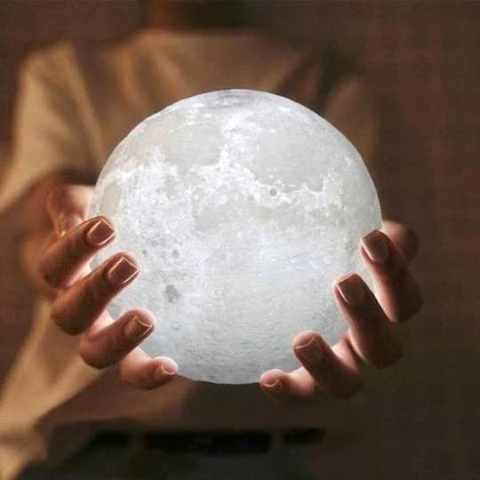 3D Paint Moon Light Lamp--Order 2