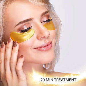 Gold Crystal Collagen Eye Mask (20 Pairs)